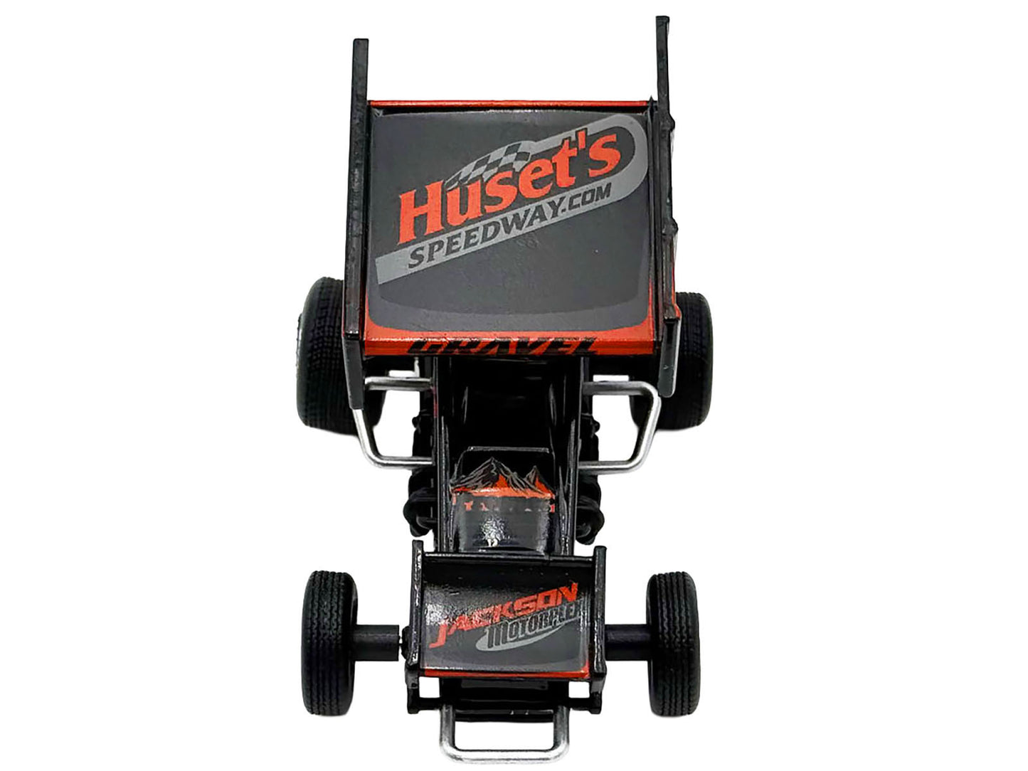 Winged Sprint Car #2 David Gravel "Huset's Speedway" (2025) 1/50 Diecast Model Car by ACME