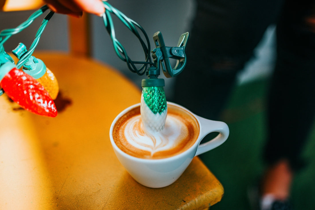 white ceramic cup with coffee