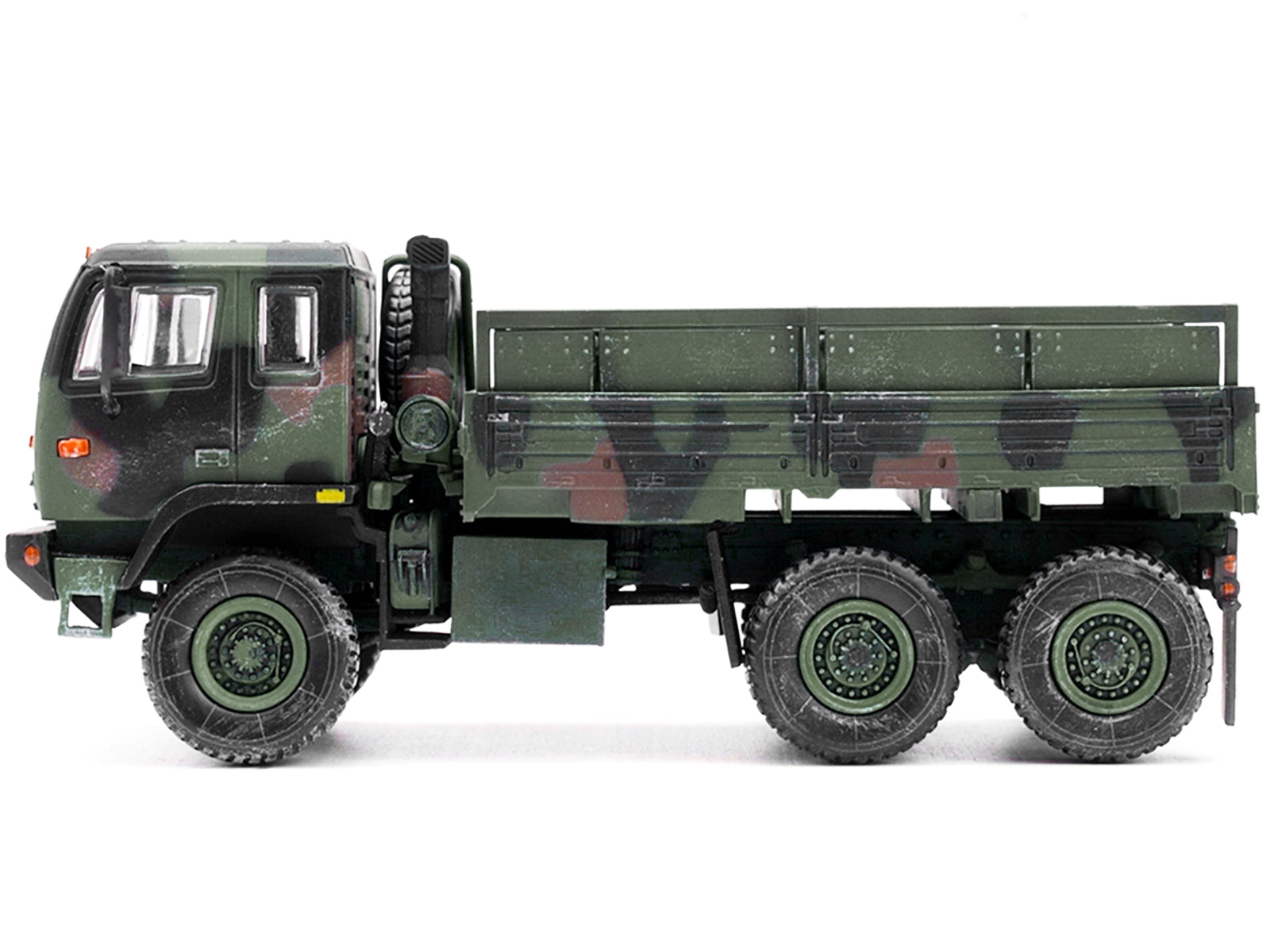 M1083 MTV (Medium Tactical Vehicle) Standard Cargo Truck NATO Camouflage &quot;US Army&quot; &quot;Armor Premium&quot; Series 1/72 Diecast Model by Panzerkampf
