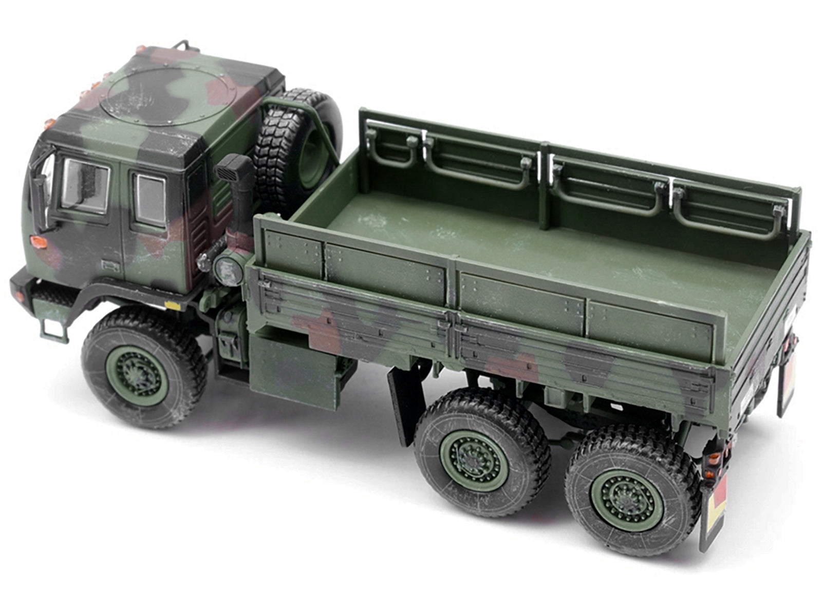 M1083 MTV (Medium Tactical Vehicle) Standard Cargo Truck NATO Camouflage &quot;US Army&quot; &quot;Armor Premium&quot; Series 1/72 Diecast Model by Panzerkampf