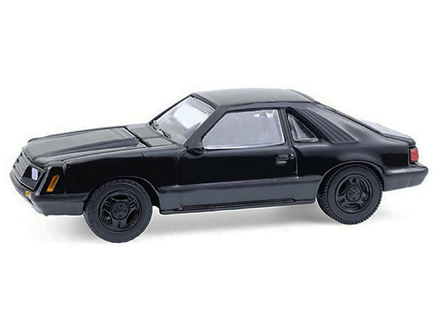 1979 Ford Mustang Fastback Black &quot;Black Bandit&quot; Series 30 1/64 Diecast Model Car by Greenlight