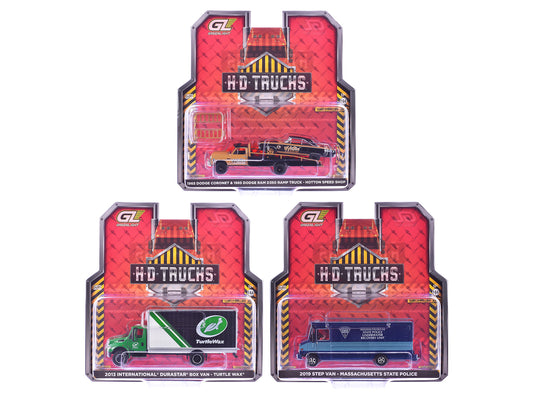 &quot;H.D. Trucks&quot; Series 26 Set of 3 pieces 1/64 Diecast Models by Greenlight