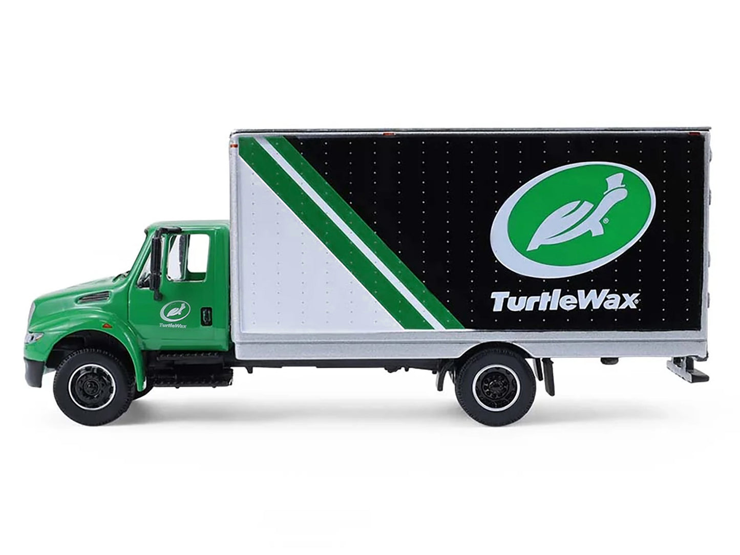 2013 International Durastar Box Van &quot;Turtle Wax&quot; Green &quot;H.D. Trucks&quot; Series 26 1/64 Diecast Model Car by Greenlight