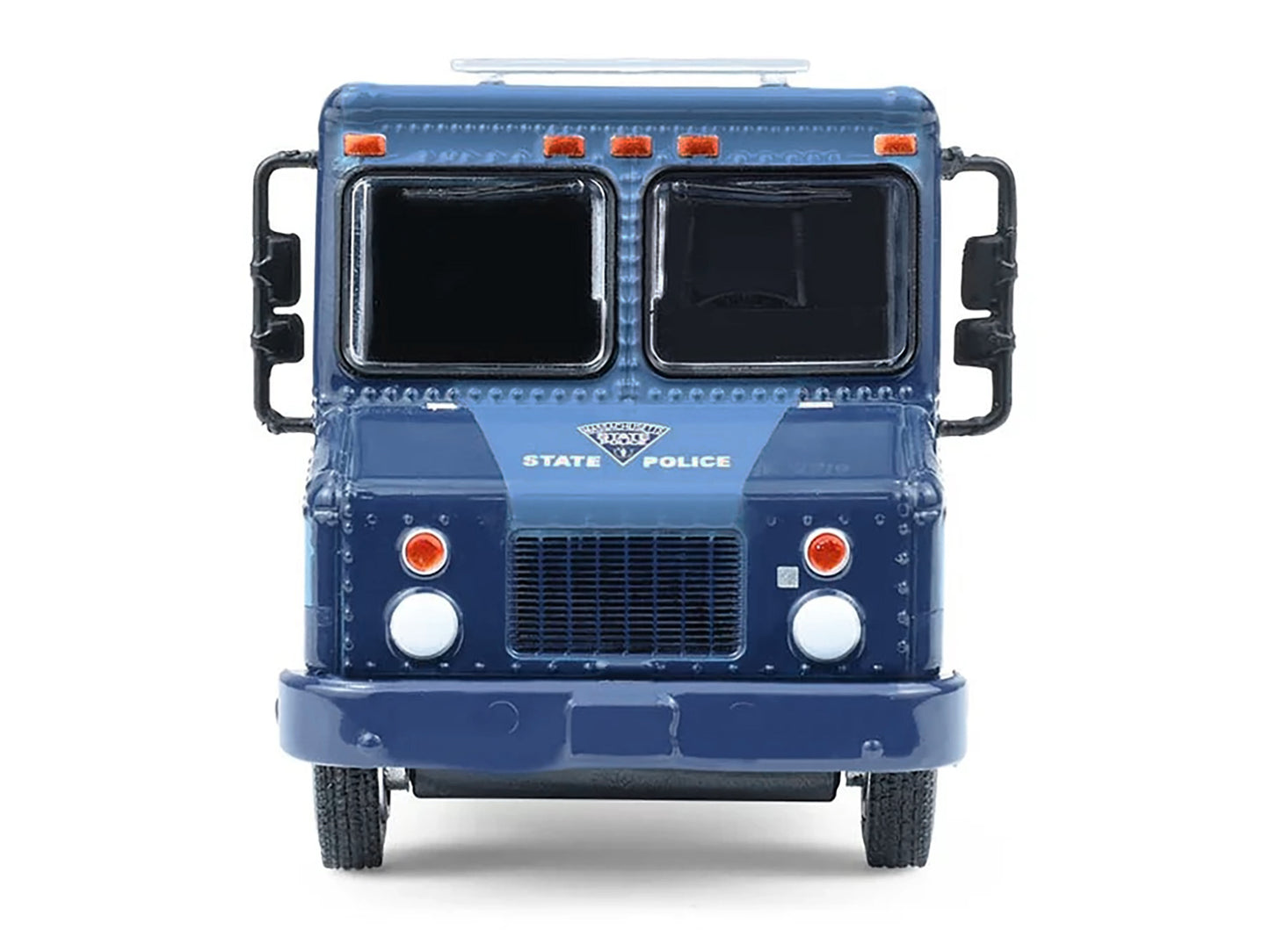 2019 Step Van &quot;Massachusetts State Police Underwater Recovery Unit&quot; Blue Two-Tone &quot;H.D. Trucks&quot; Series 26 1/64 Diecast Model Car by Greenlight