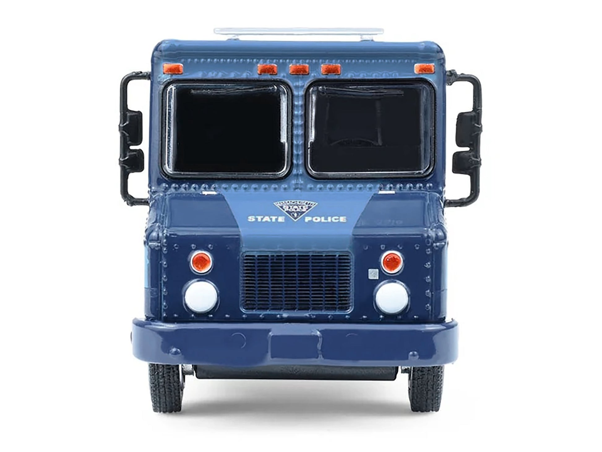 2019 Step Van &quot;Massachusetts State Police Underwater Recovery Unit&quot; Blue Two-Tone &quot;H.D. Trucks&quot; Series 26 1/64 Diecast Model Car by Greenlight