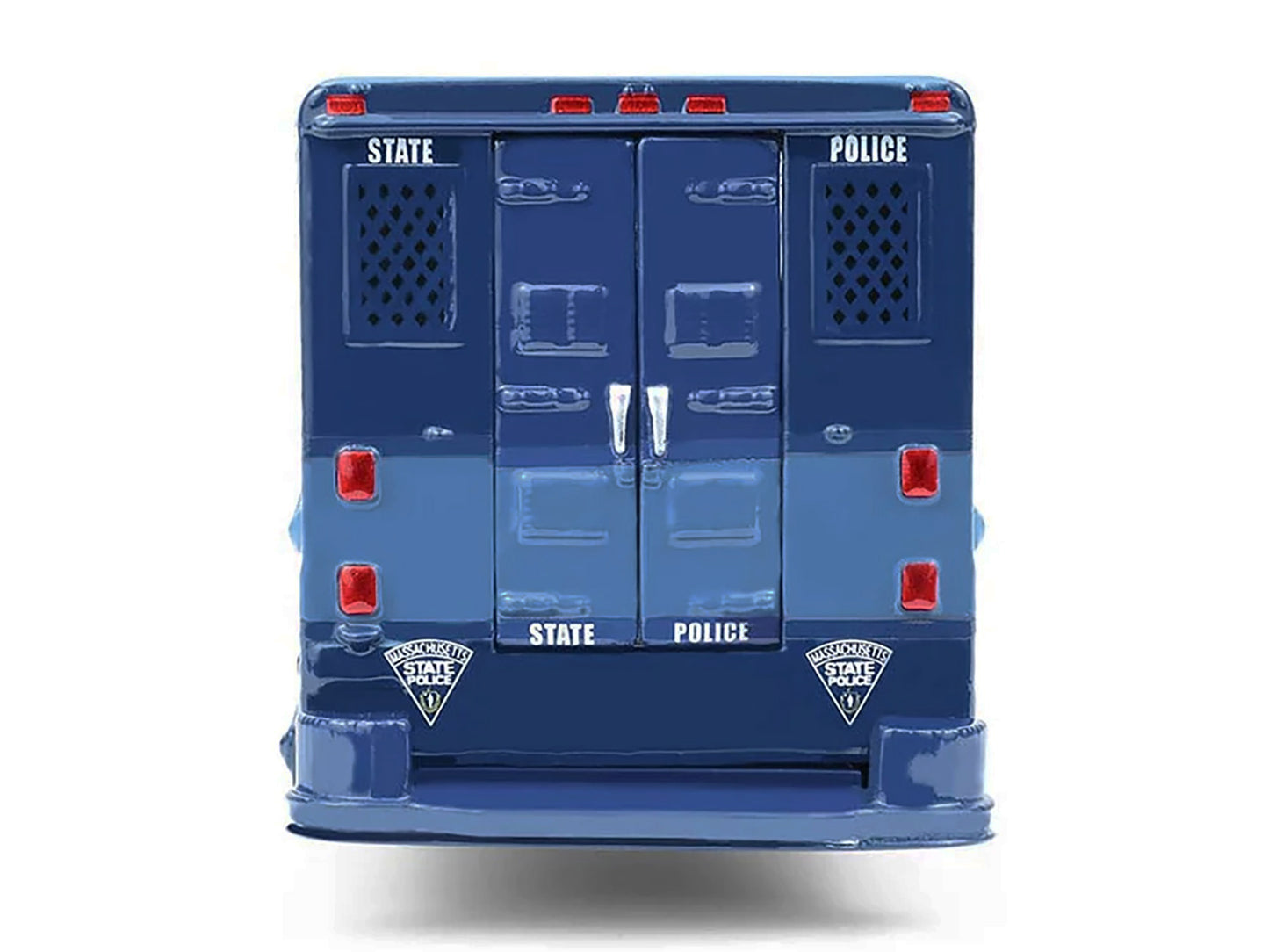 2019 Step Van &quot;Massachusetts State Police Underwater Recovery Unit&quot; Blue Two-Tone &quot;H.D. Trucks&quot; Series 26 1/64 Diecast Model Car by Greenlight