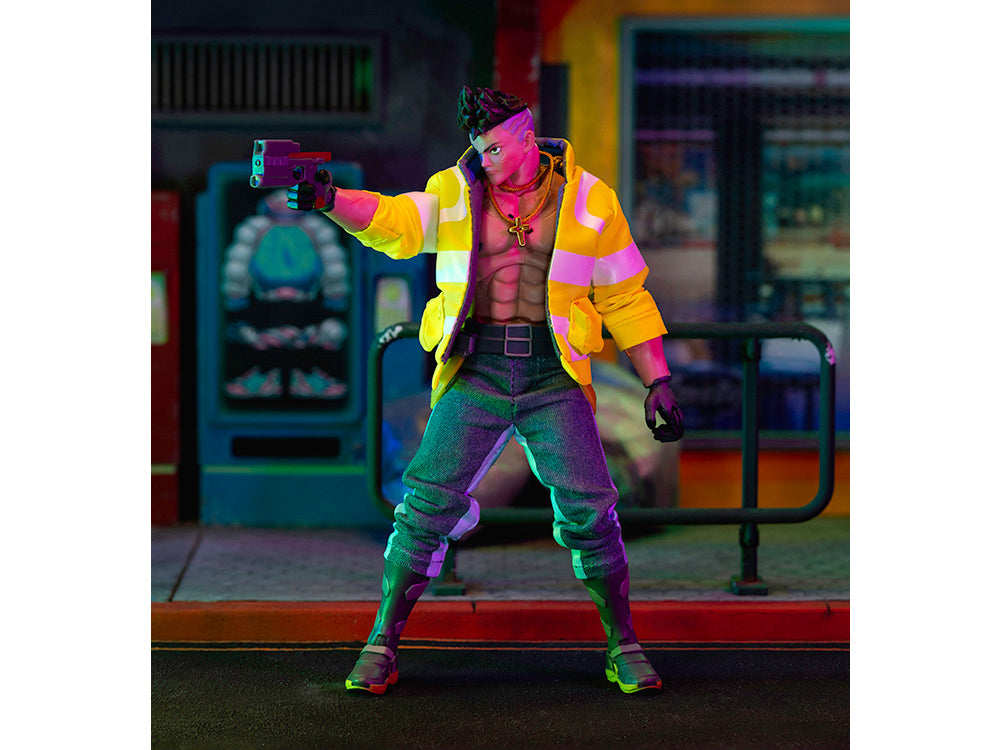 David Martinez 6&quot; Moveable Figure with Accessories and Alternate Head and Hands &quot;Cyberpunk: Edgerunners&quot; (2022) TV Series Model by Jada