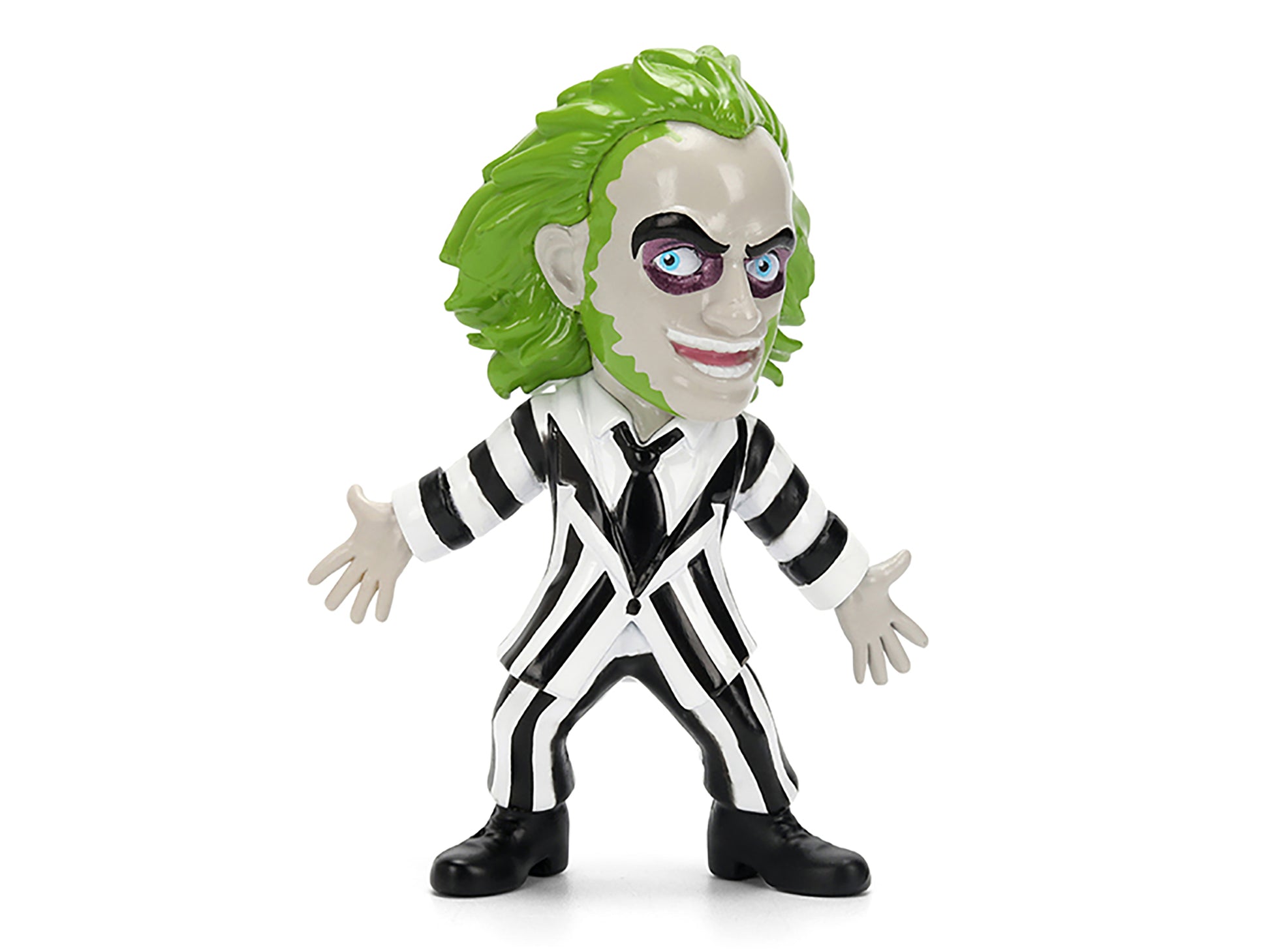 Set of 4 Diecast Figures &quot;Beetlejuice&quot; (1988) Movie &quot;Metalfigs&quot; Series by Jada