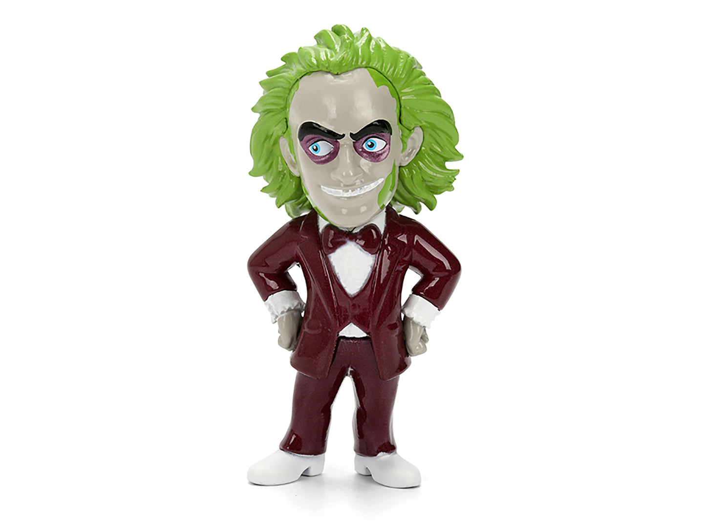 Set of 4 Diecast Figures &quot;Beetlejuice&quot; (1988) Movie &quot;Metalfigs&quot; Series by Jada