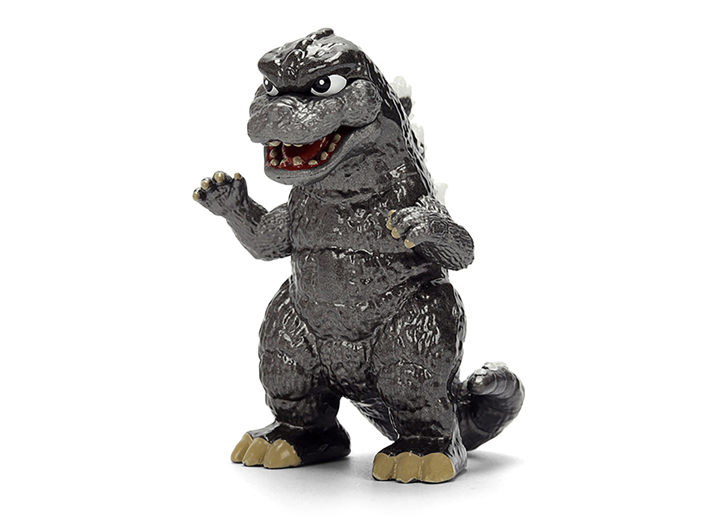 Set of 4 Diecast Figures &quot;Godzilla&quot; Franchise &quot;Metalfigs&quot; Series by Jada