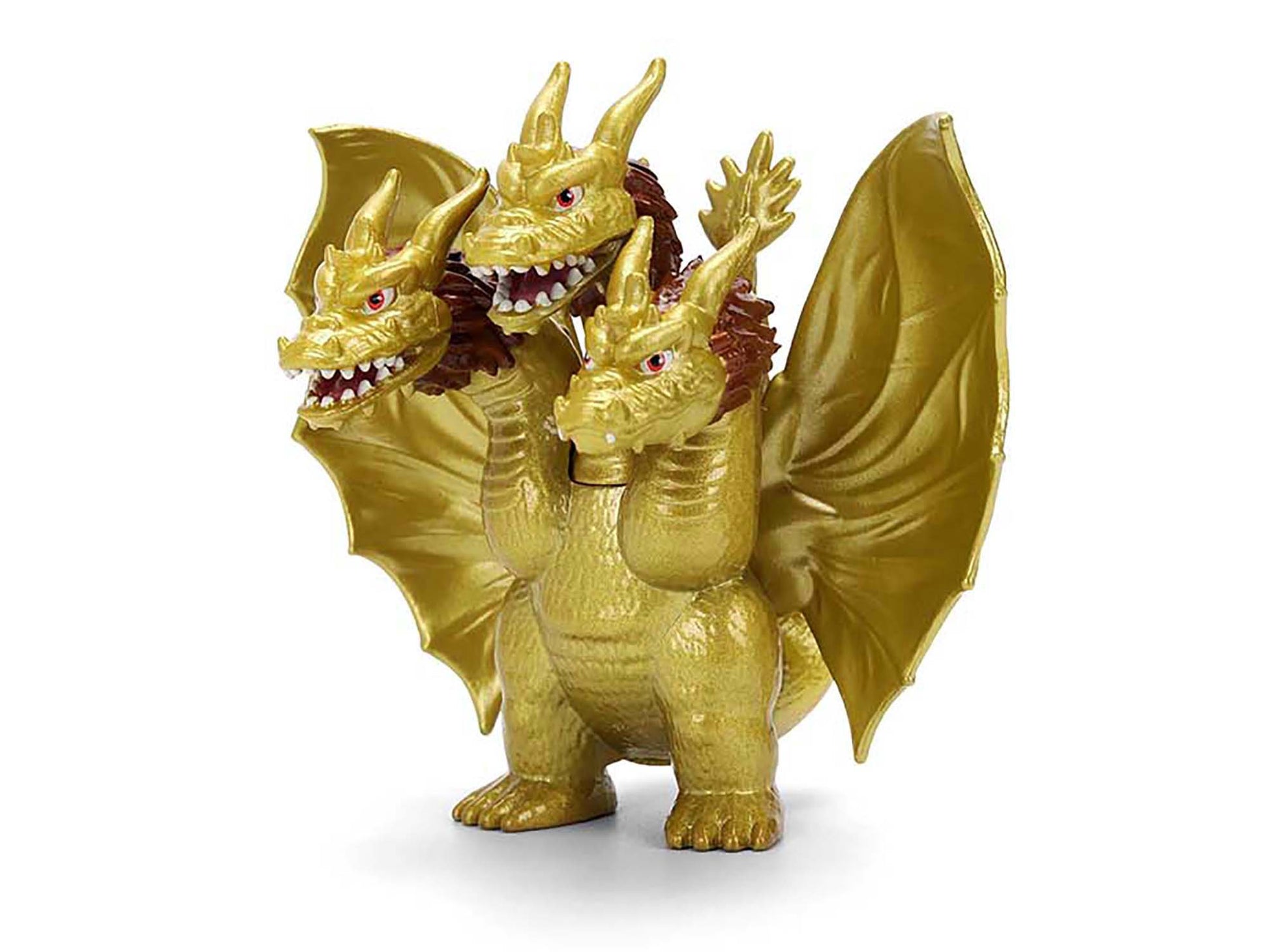 Set of 4 Diecast Figures &quot;Godzilla&quot; Franchise &quot;Metalfigs&quot; Series by Jada