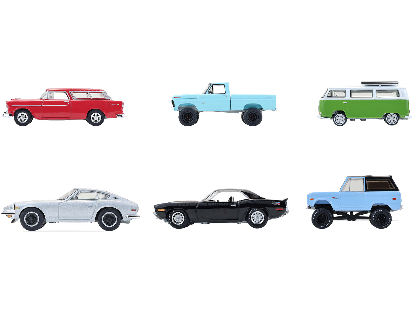 &quot;Barrett-Jackson&quot; Series 16 Set of 6 Cars 1/64 Diecast Model Cars by Greenlight
