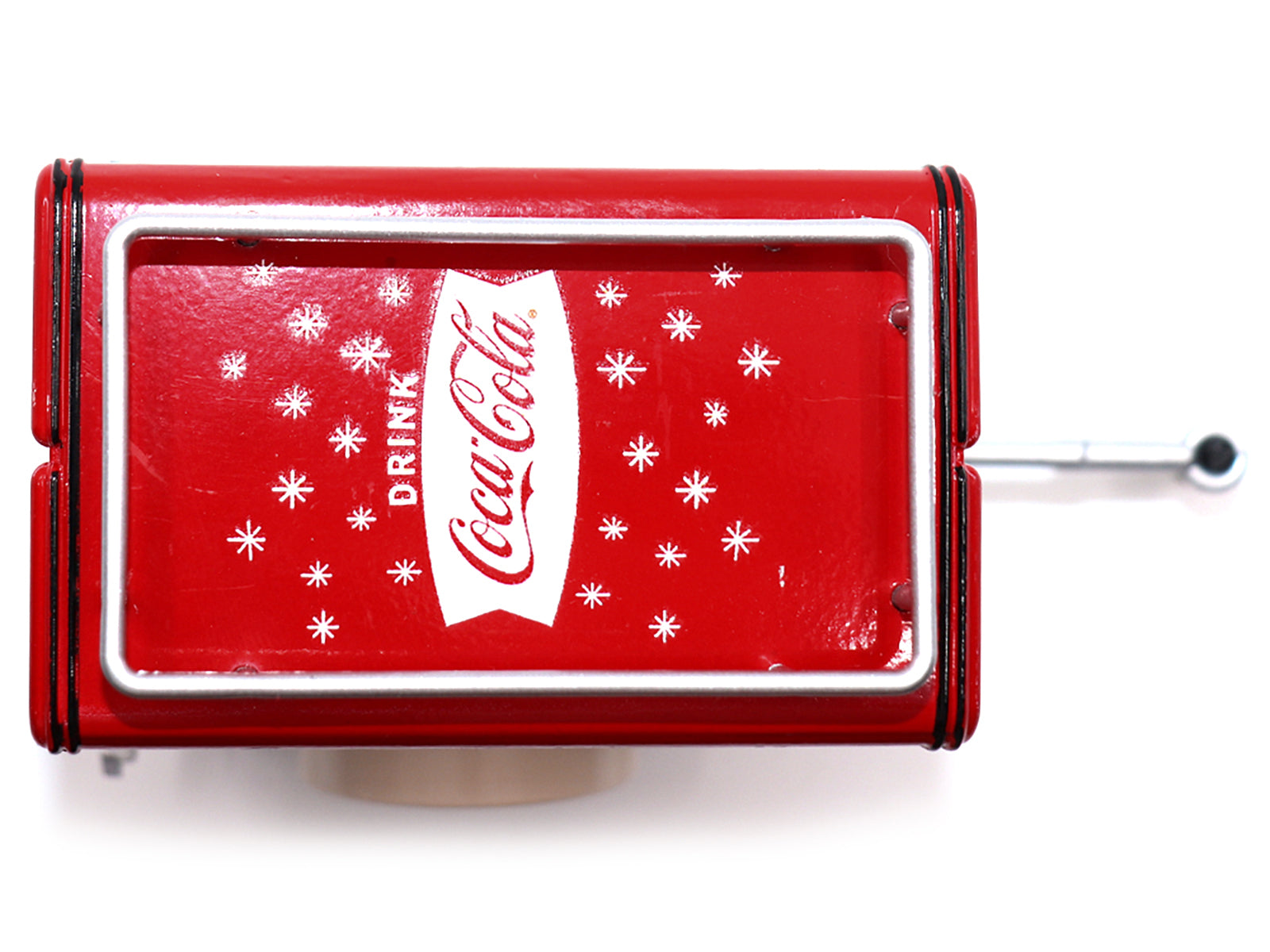 Travel Trailer Cream with Red Top &quot;Pause and Refresh Yourself Drink Delicious Coca-Cola&quot; 1/24 Diecast Model Car by Motor City Classics