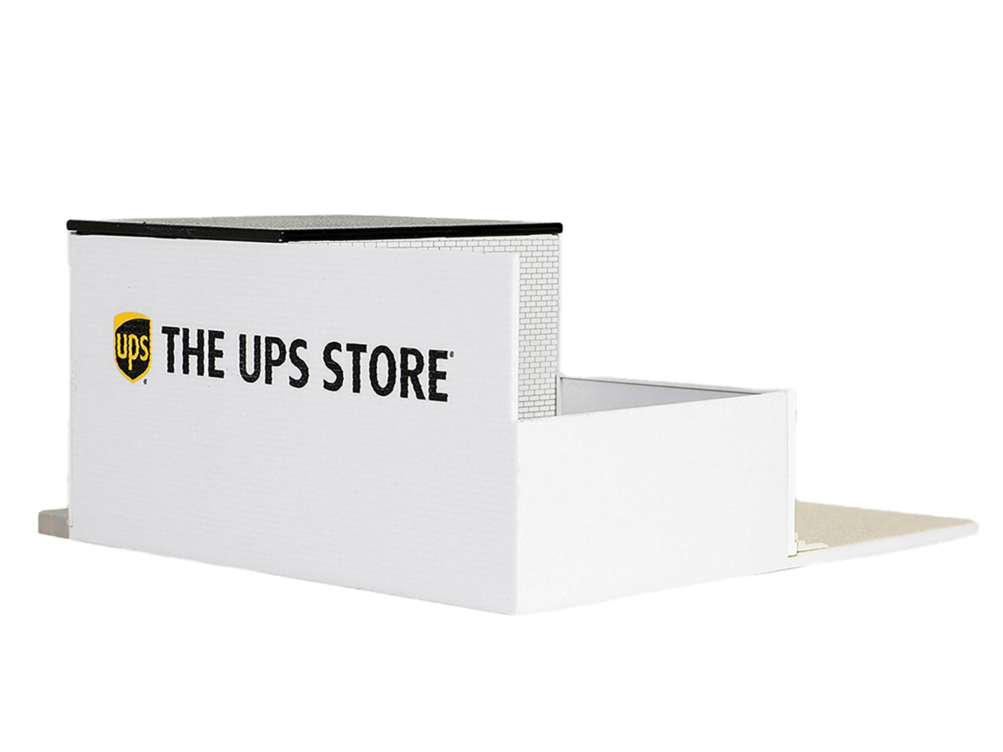 The UPS Store Diorama &quot;Mechanic's Corner&quot; for 1/64 Scale Models by Greenlight