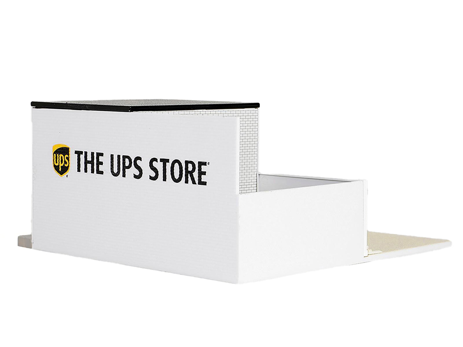 The UPS Store Diorama &quot;Mechanic's Corner&quot; for 1/64 Scale Models by Greenlight