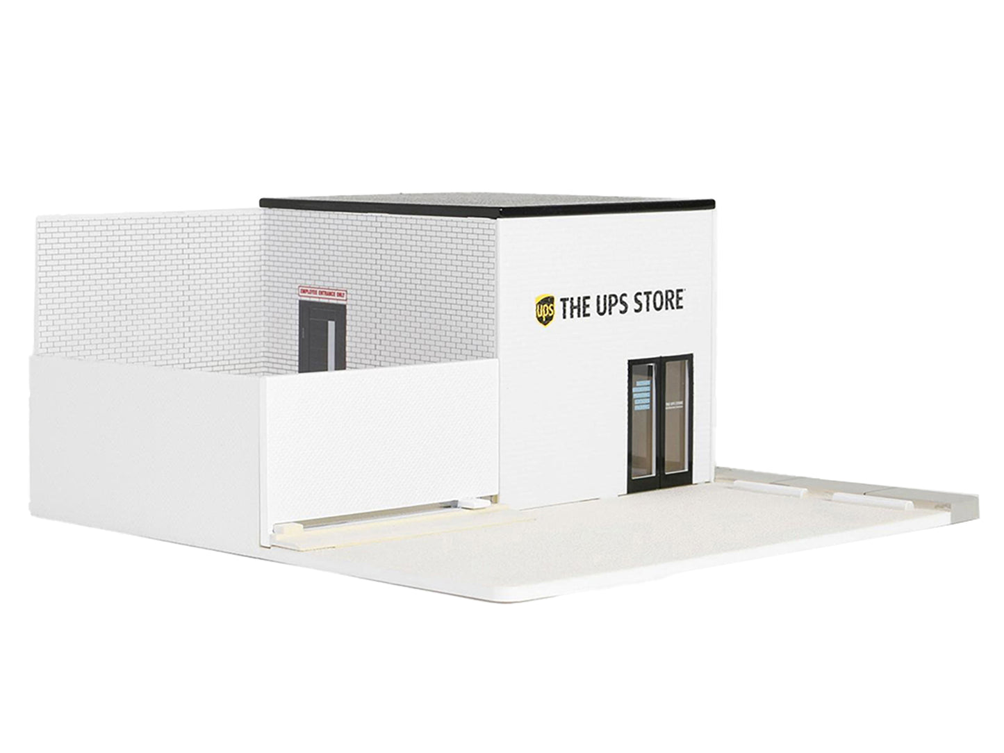 The UPS Store Diorama &quot;Mechanic's Corner&quot; for 1/64 Scale Models by Greenlight