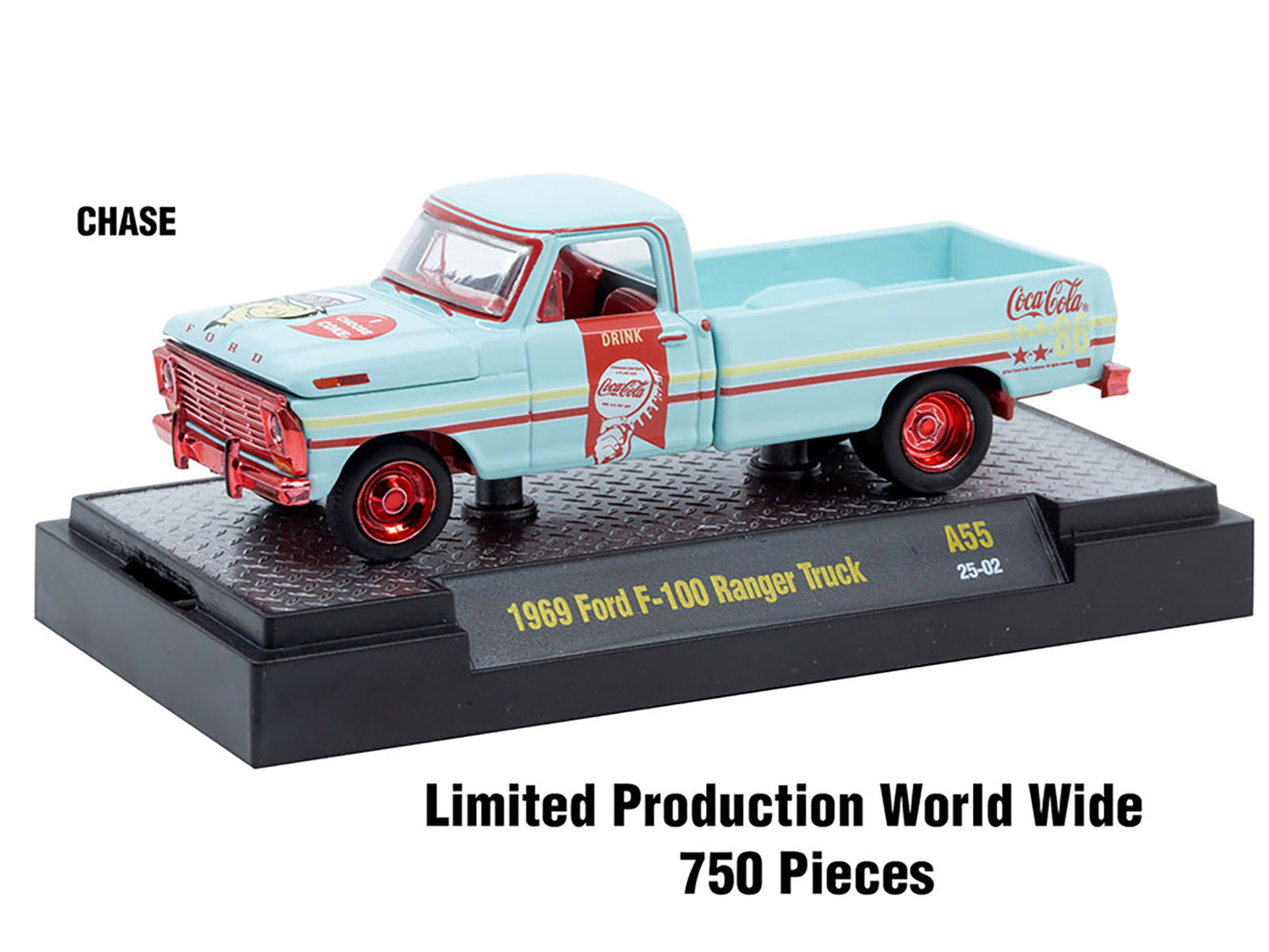 &quot;Sodas&quot; Set of 3 pieces Release 55 Limited Edition to 10000 pieces Worldwide 1/64 Diecast Model Cars by M2 Machines