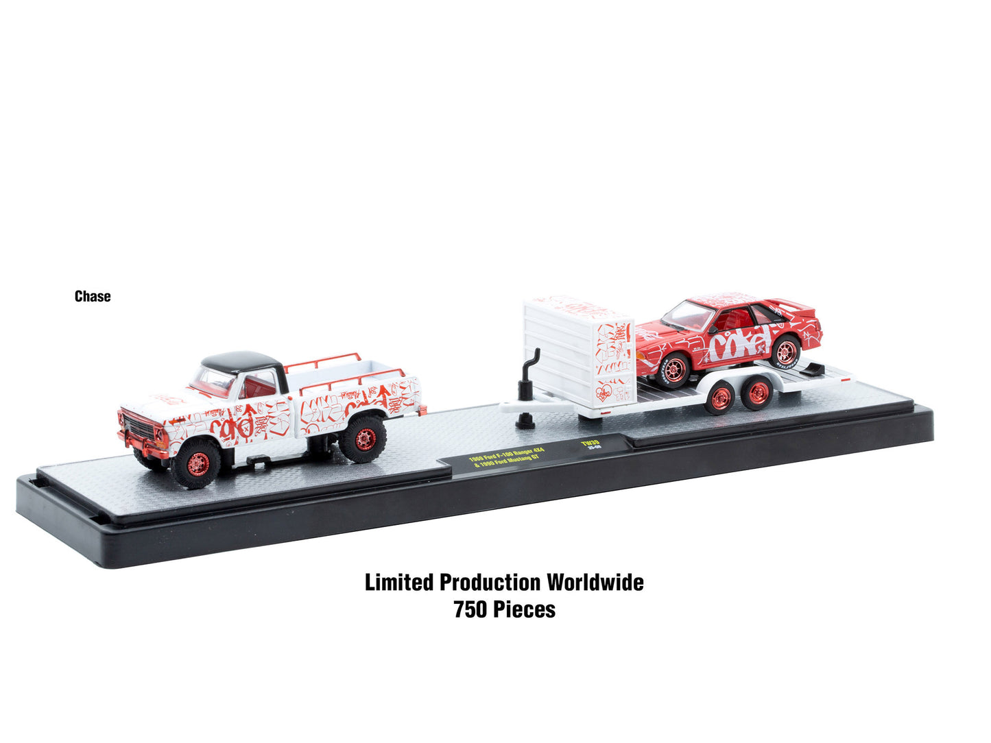Auto Haulers &quot;Soda&quot; Set of 3 pieces Release 39 Limited Edition to 8000 pieces Worldwide 1/64 Diecast Models by M2 Machines