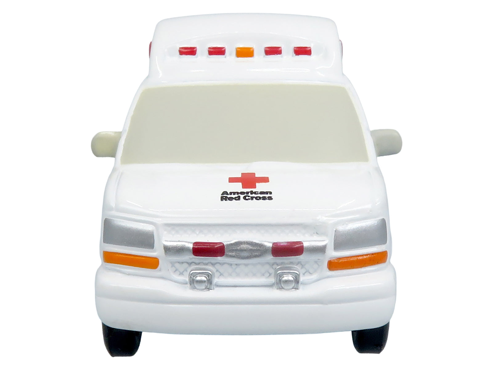 Ambulance &quot;American Red Cross: Disaster Relief Unit&quot; White with Graphics 1/64 Diecast Model by Iconic Replicas