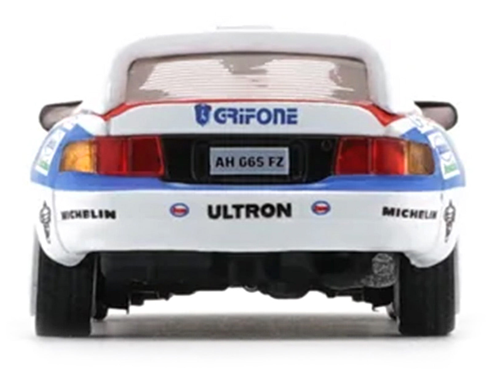 Toyota Celica GT-Four #21 Gilberto Pianezzola - Loris Roggia &quot;Rallye Sanremo - Rallye d'Italia&quot; (1996) with Extra Wheels 1/64 Diecast Model Car by BM Creations