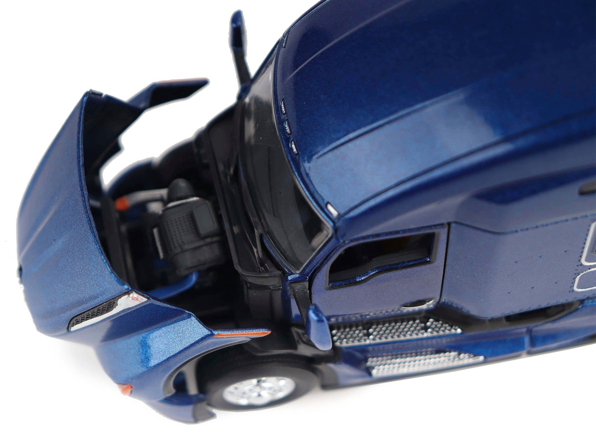 Kenworth T680 Truck Tractor Deep Cerulean Blue Metallic &quot;Transport Series&quot; 1/50 Diecast Model by Diecast Masters