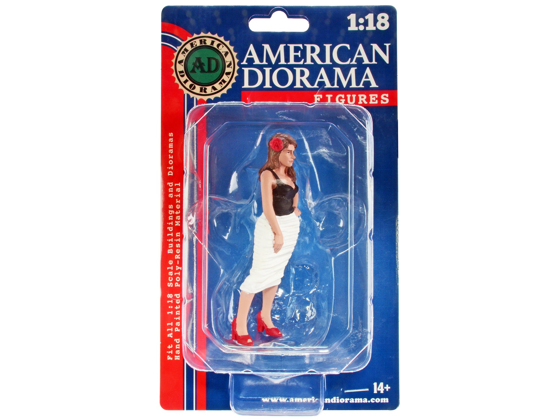 &quot;Pin-Up Girls&quot; Suzy Figure for 1/18 Scale Models by American Diorama