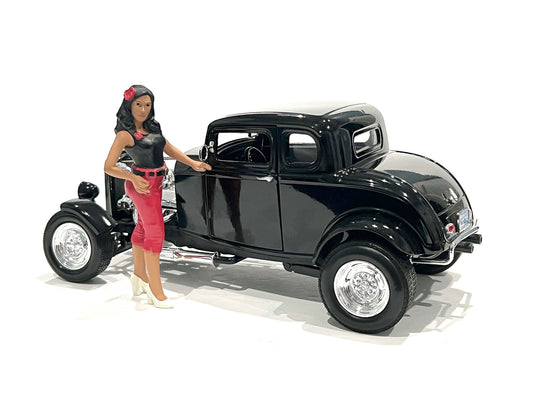 &quot;Pin-Up Girls&quot; Carroll Figure for 1/24 Scale Models by American Diorama