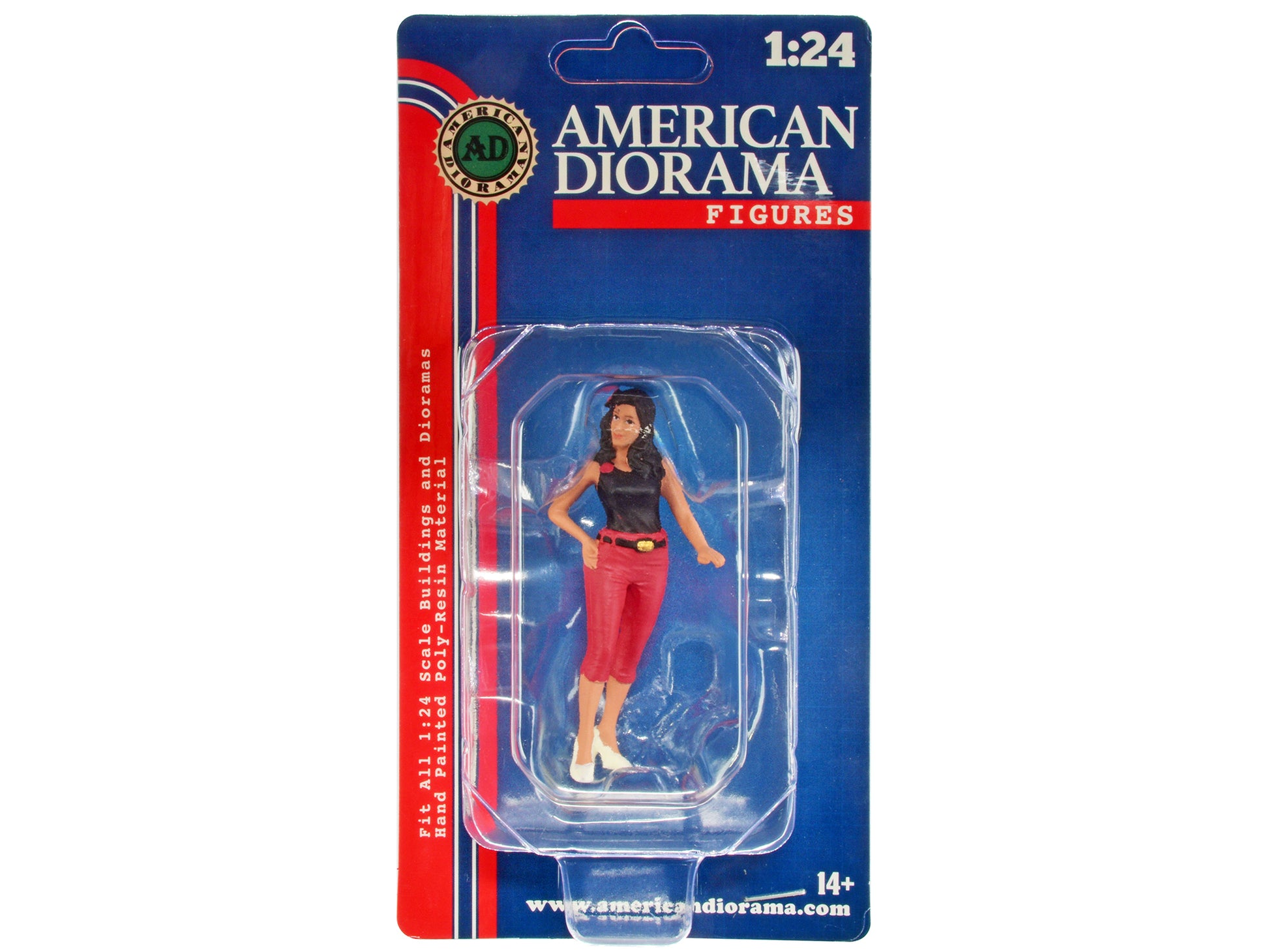 &quot;Pin-Up Girls&quot; Carroll Figure for 1/24 Scale Models by American Diorama