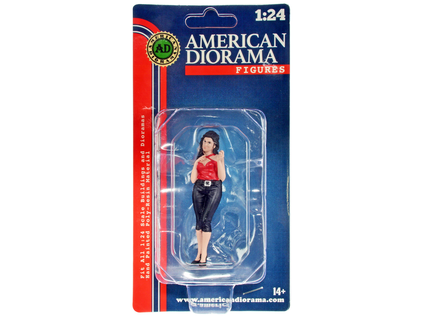 &quot;Pin-Up Girls&quot; Peggy Figure for 1/24 Scale Models by American Diorama