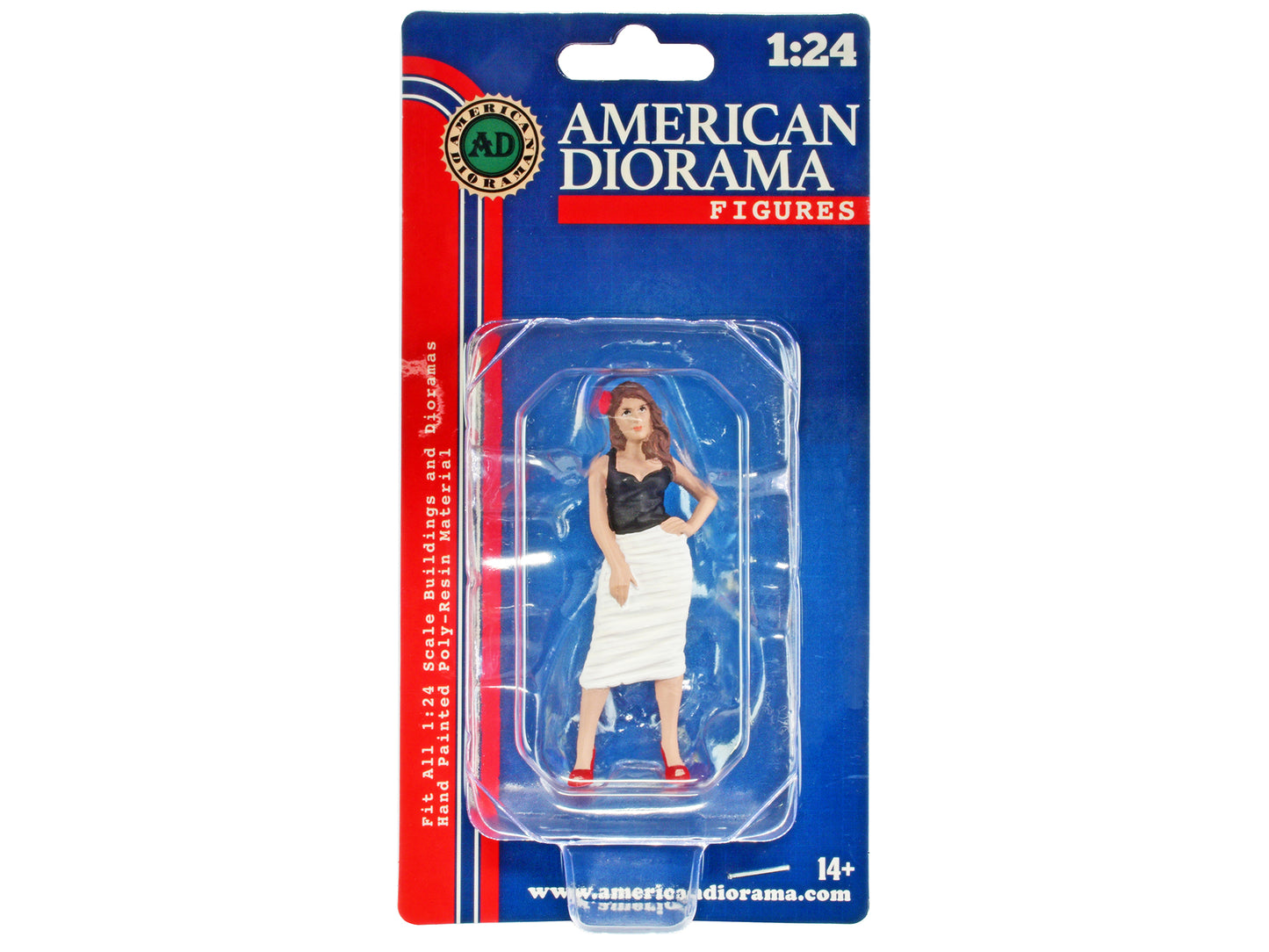 &quot;Pin-Up Girls&quot; Suzy Figure for 1/24 Scale Models by American Diorama