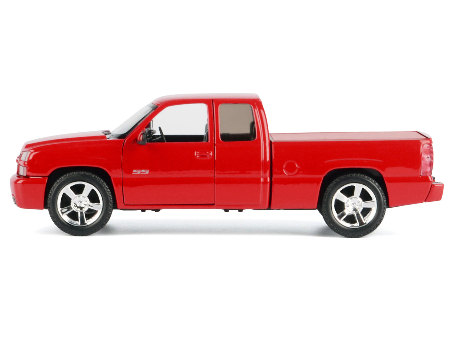 2006 Chevrolet Silverado SS Pickup Truck Red &quot;Timeless Legends&quot; Series 1/25 Diecast Model Car by Motormax