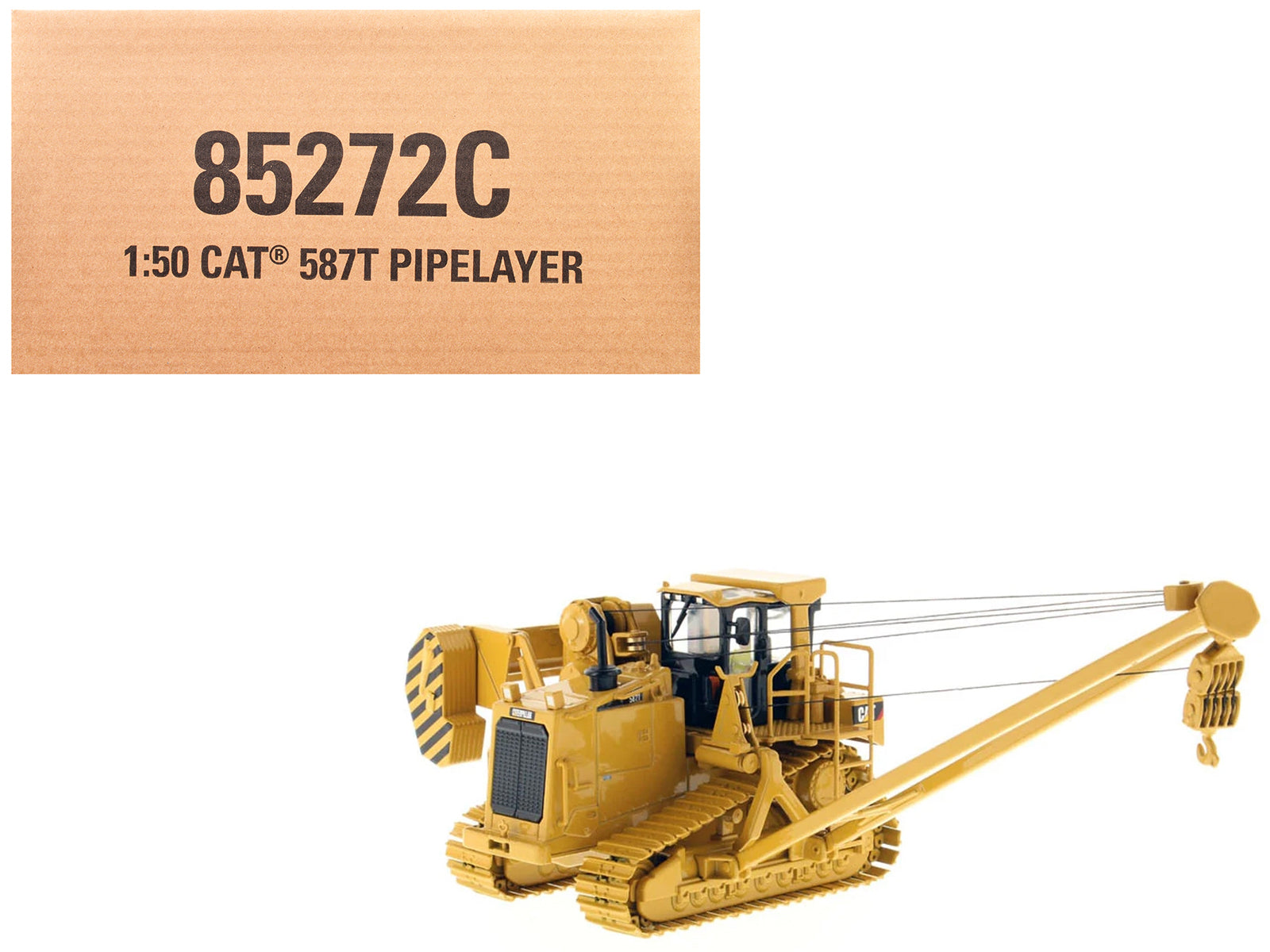 CAT Caterpillar 587T Pipelayer with Operator &quot;Core Classics&quot; Series 1/50 Diecast Model by Diecast Masters