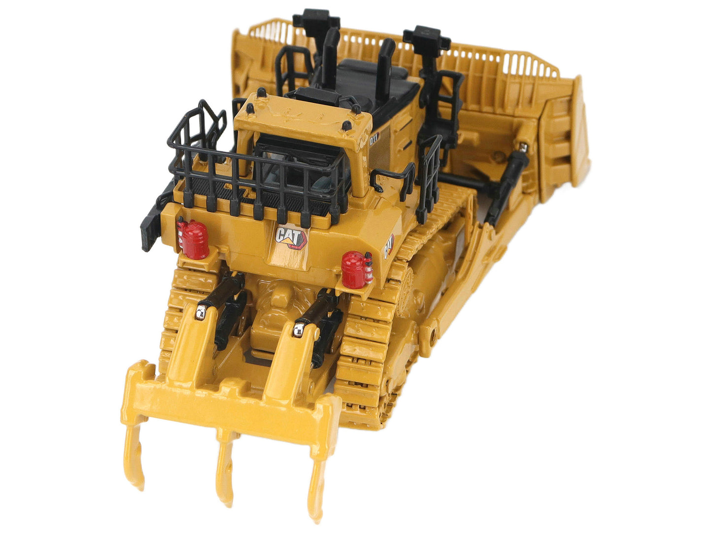 CAT Caterpillar D11 Track Type Dozer TKN Design Yellow &quot;High Line&quot; Series 1/87 (HO) Diecast Model by Diecast Masters
