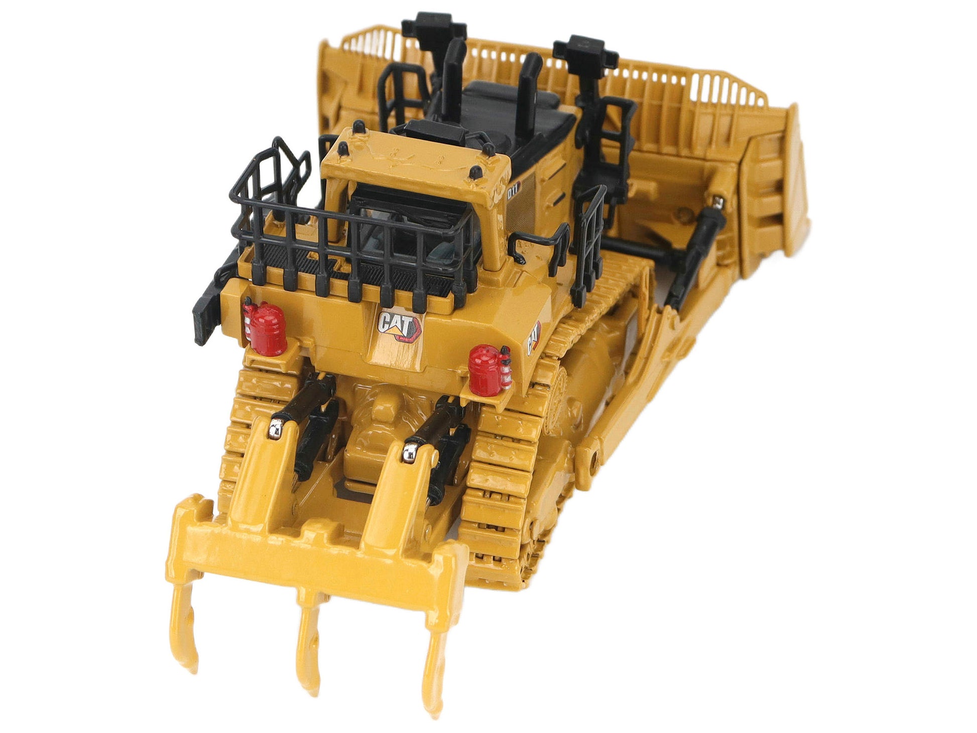 CAT Caterpillar D11 Track Type Dozer TKN Design Yellow &quot;High Line&quot; Series 1/87 (HO) Diecast Model by Diecast Masters