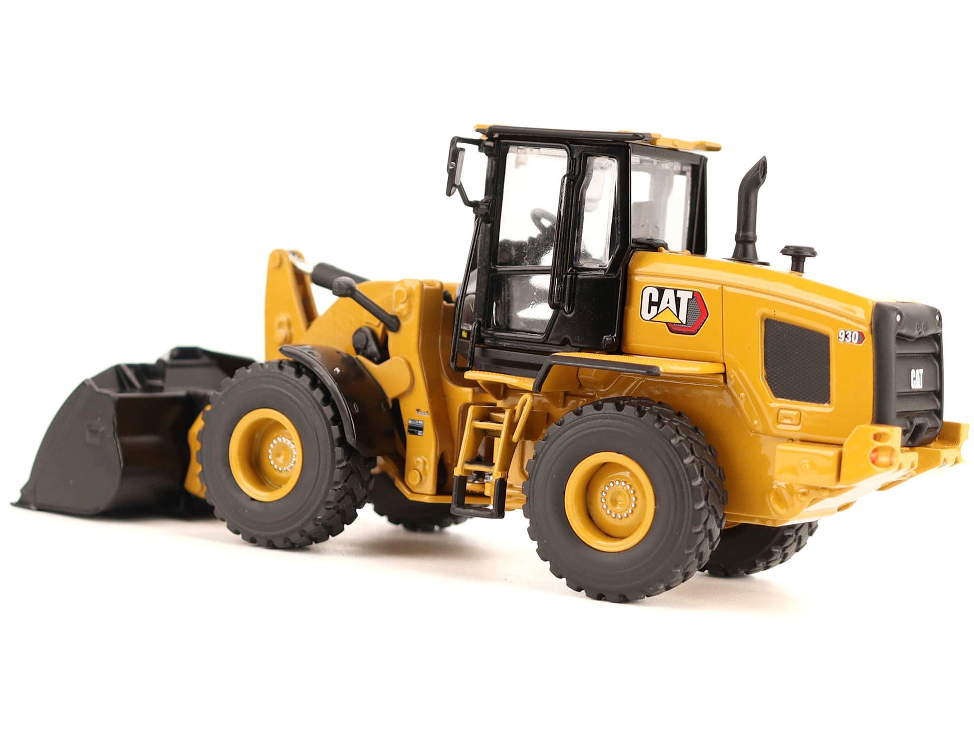 CAT Caterpillar 930 Wheel Loader with Operator Yellow &quot;High Line&quot; Series 1/50 Diecast Model by Diecast Masters