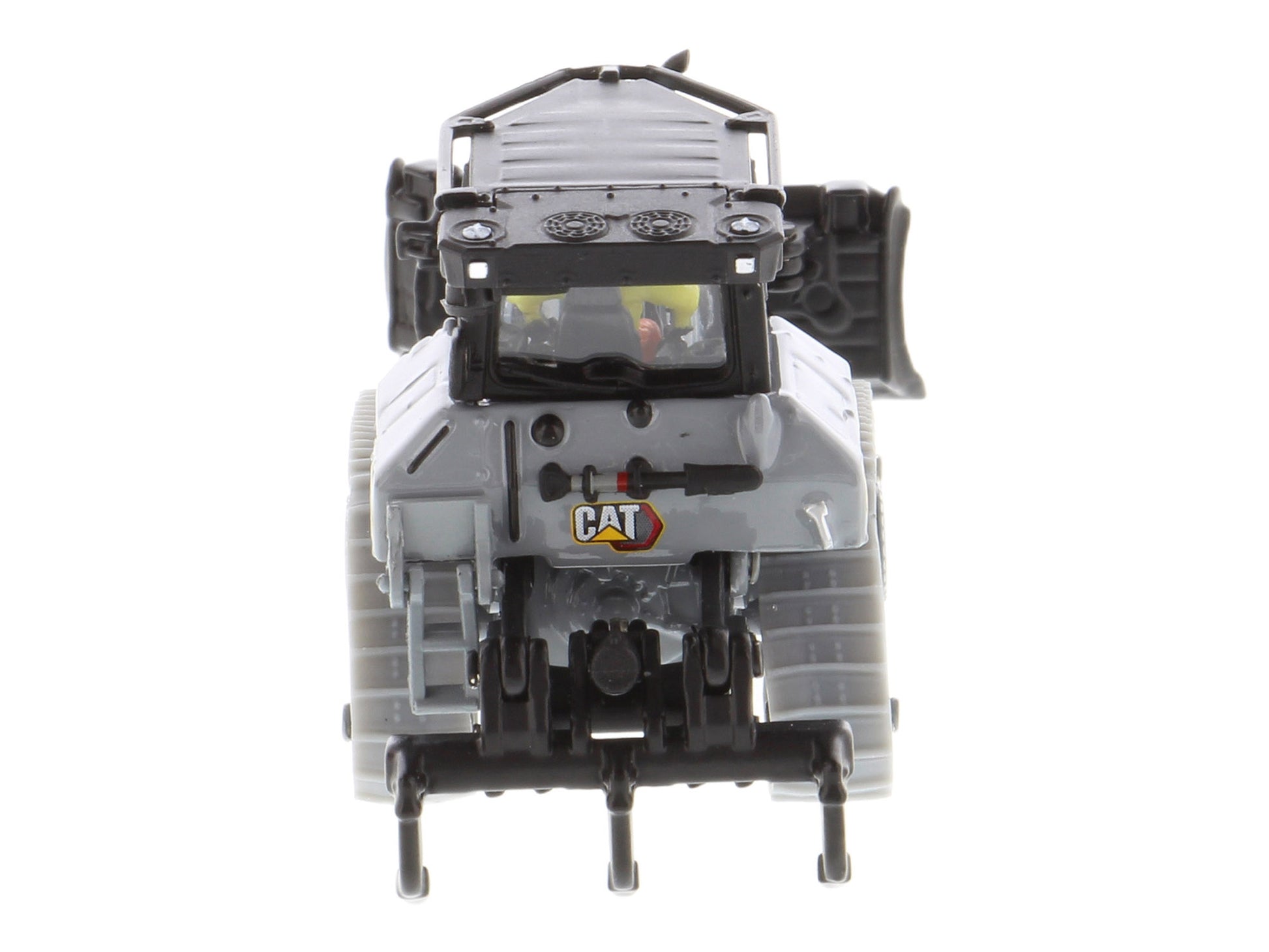 CAT Caterpillar D5 Track-Type Dozer &quot;Centennial&quot; Gray with Operator &quot;High Line Series&quot; 1/87 (HO) Diecast Model by Diecast Masters