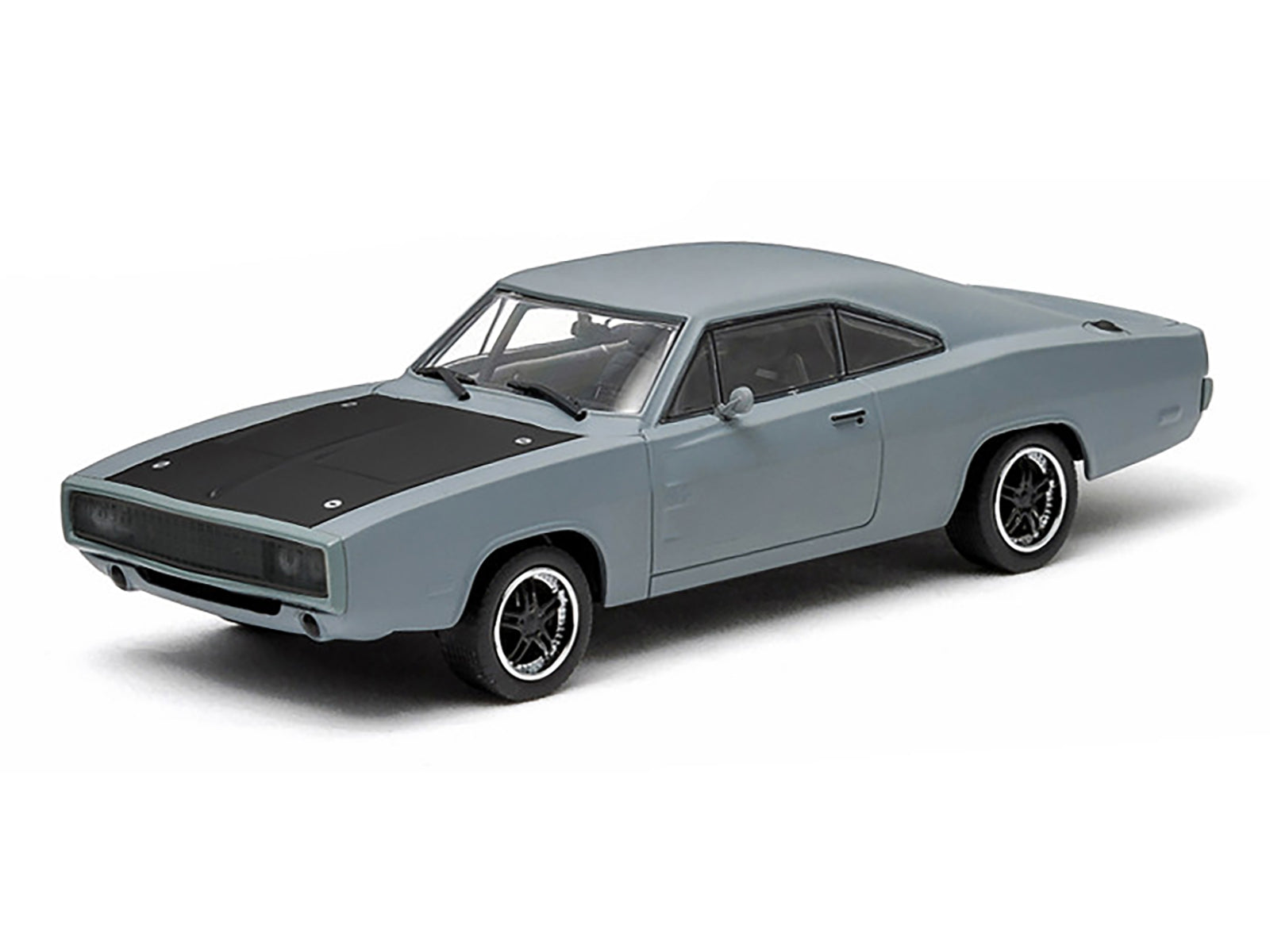 Dom's 1970 Dodge Charger R/T Primered Grey &quot;Fast and Furious&quot; Movie (2009) 1/43 Diecast Car Model by Greenlight