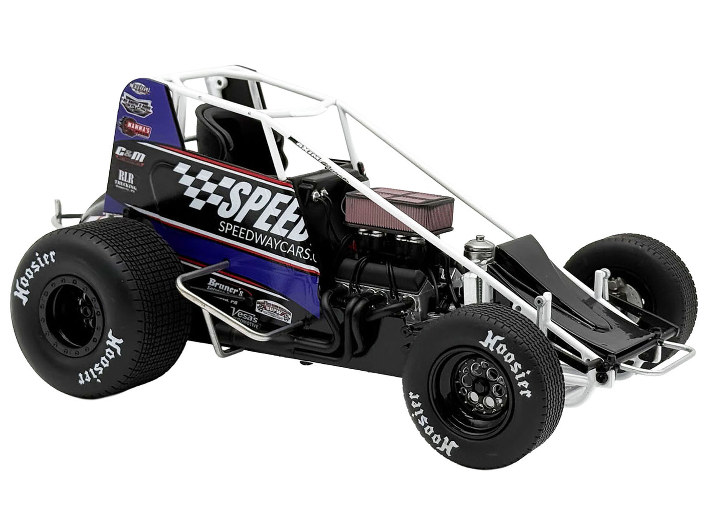 Winged Sprint Car #48 Danny Dietrich &quot;Weikert's Livestock - Speedway Cars&quot; Gary Kauffman Racing (2025) 1/18 Diecast Model Car by ACME