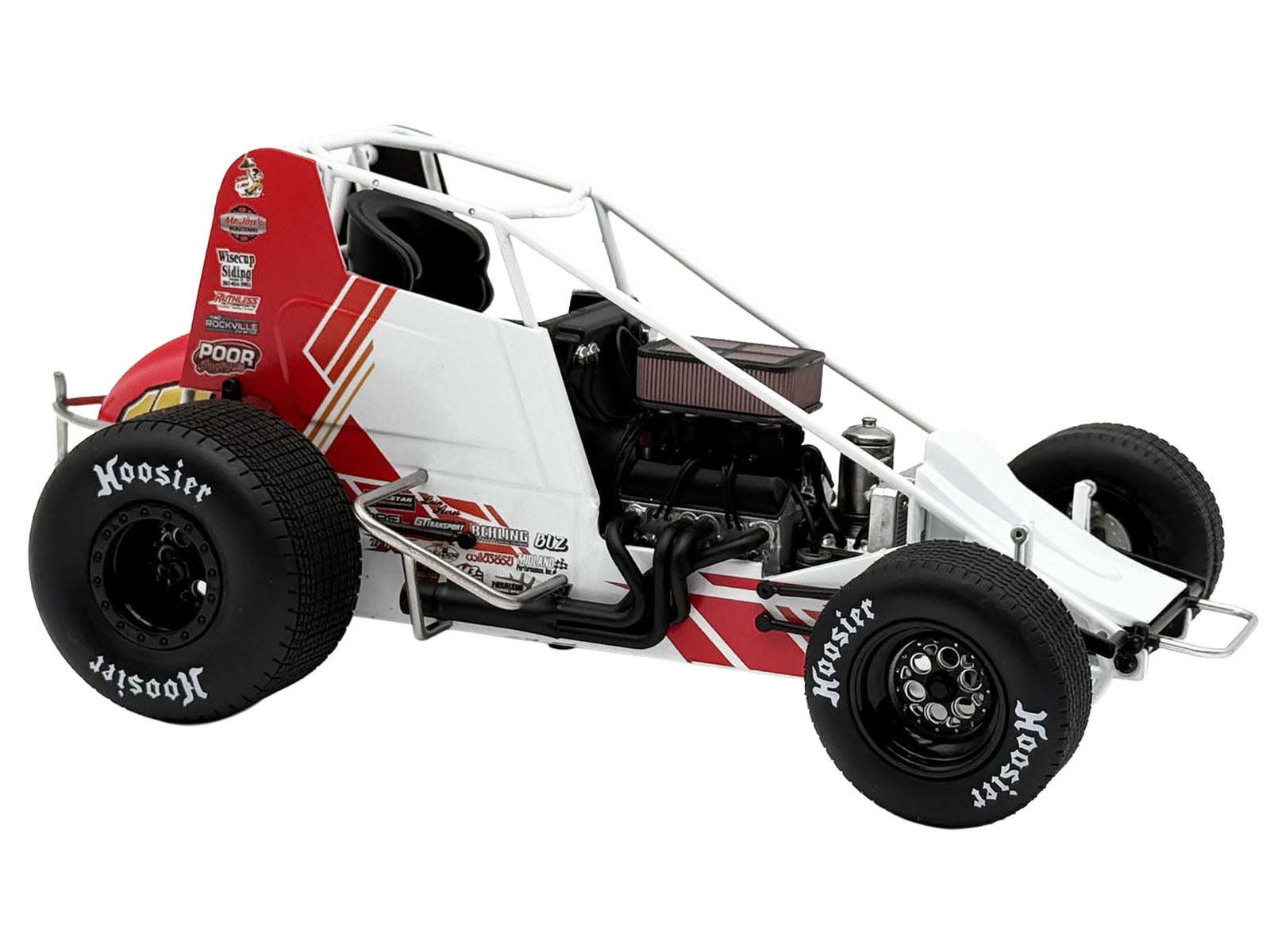 Winged Sprint Car #17B Bill Balog &quot;Anderson's Pure Maple Syrup&quot; (2025) 1/18 Diecast Model Car by ACME