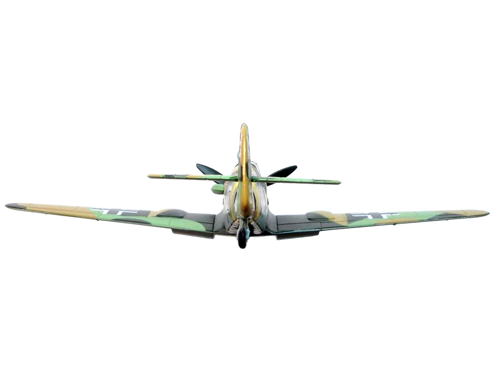 Messerschmitt Bf 109F-4 Fighter Plane &quot;Ofw. Eberhard von Boremski 9/JG3 Eastern Front&quot; (1942) &quot;Oxford Aviation&quot; Series 1/72 Diecast Model Airplane by Oxford Diecast