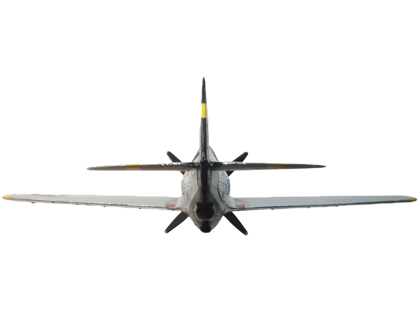 Republic P-47D Thunderbolt Fighter Plane USAAF &quot;Captain Daniel Boone 333rd Fighter Squadron 318th Fighter Group&quot; &quot;Oxford Aviation&quot; Series 1/72 Diecast Model Airplane by Oxford Diecast