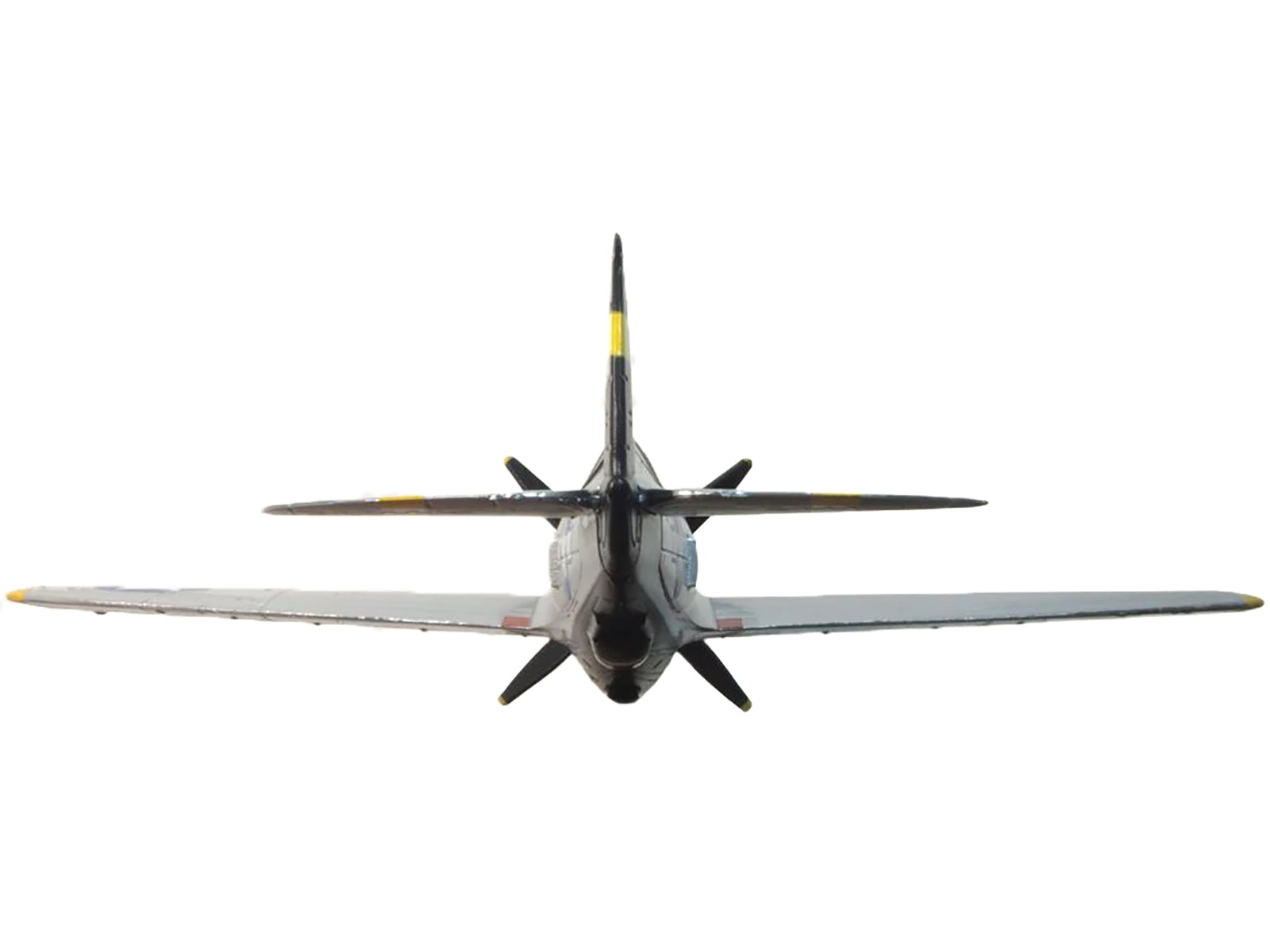 Republic P-47D Thunderbolt Fighter Plane USAAF &quot;Captain Daniel Boone 333rd Fighter Squadron 318th Fighter Group&quot; &quot;Oxford Aviation&quot; Series 1/72 Diecast Model Airplane by Oxford Diecast