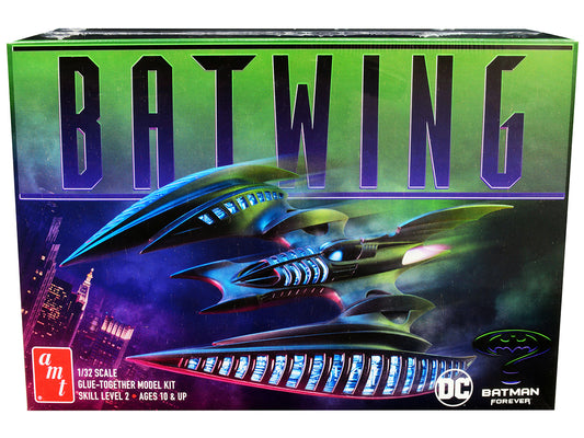Skill 2 Model Kit Batwing &quot;Batman Forever&quot; (1995) Movie 1/32 Scale Model by AMT