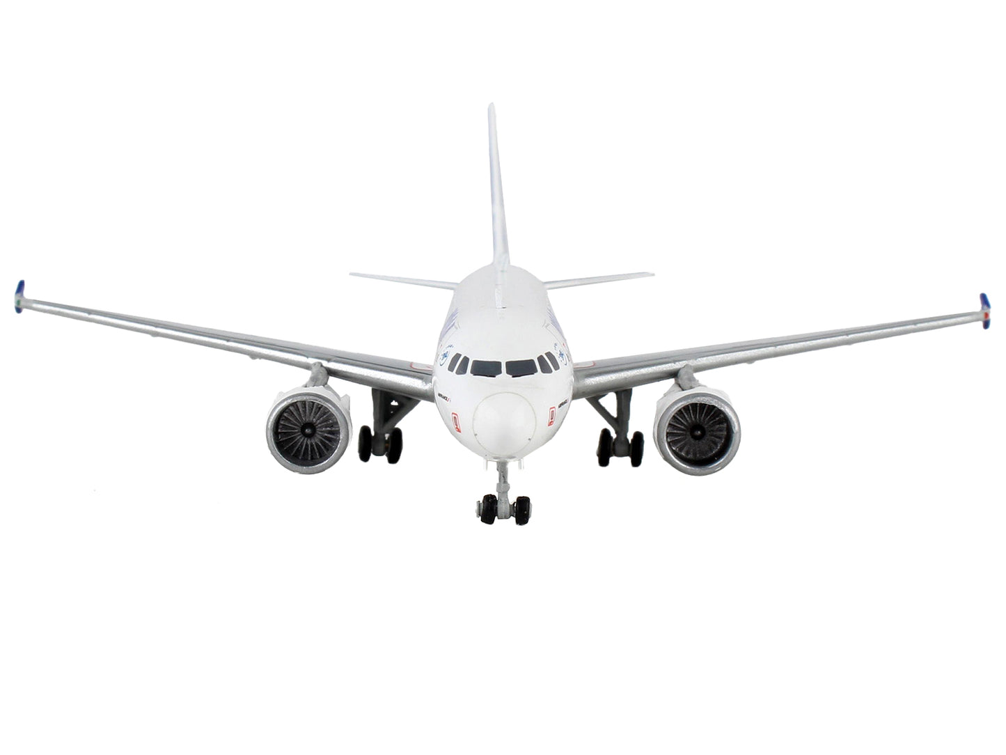Airbus A320 Commercial Aircraft &quot;Joon&quot; White with Blue Tail 1/400 Diecast Model Airplane by GeminiJets