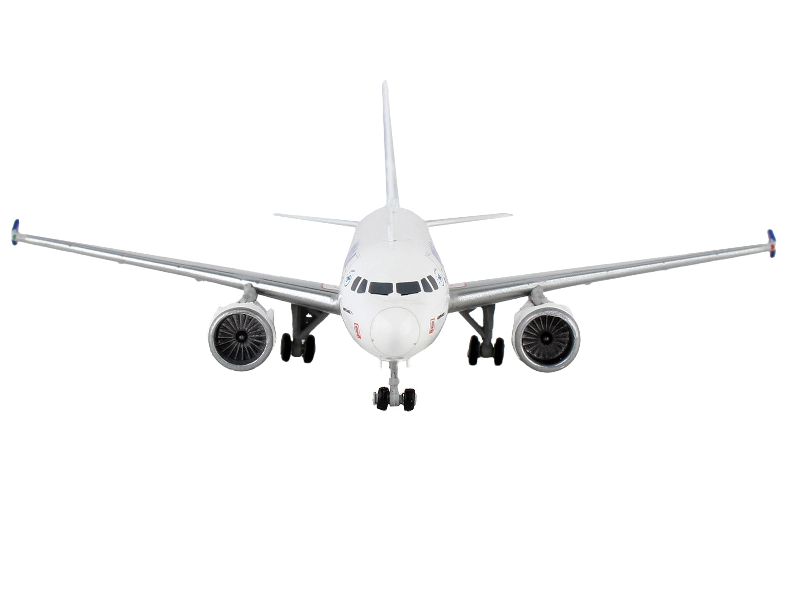 Airbus A320 Commercial Aircraft &quot;Joon&quot; White with Blue Tail 1/400 Diecast Model Airplane by GeminiJets