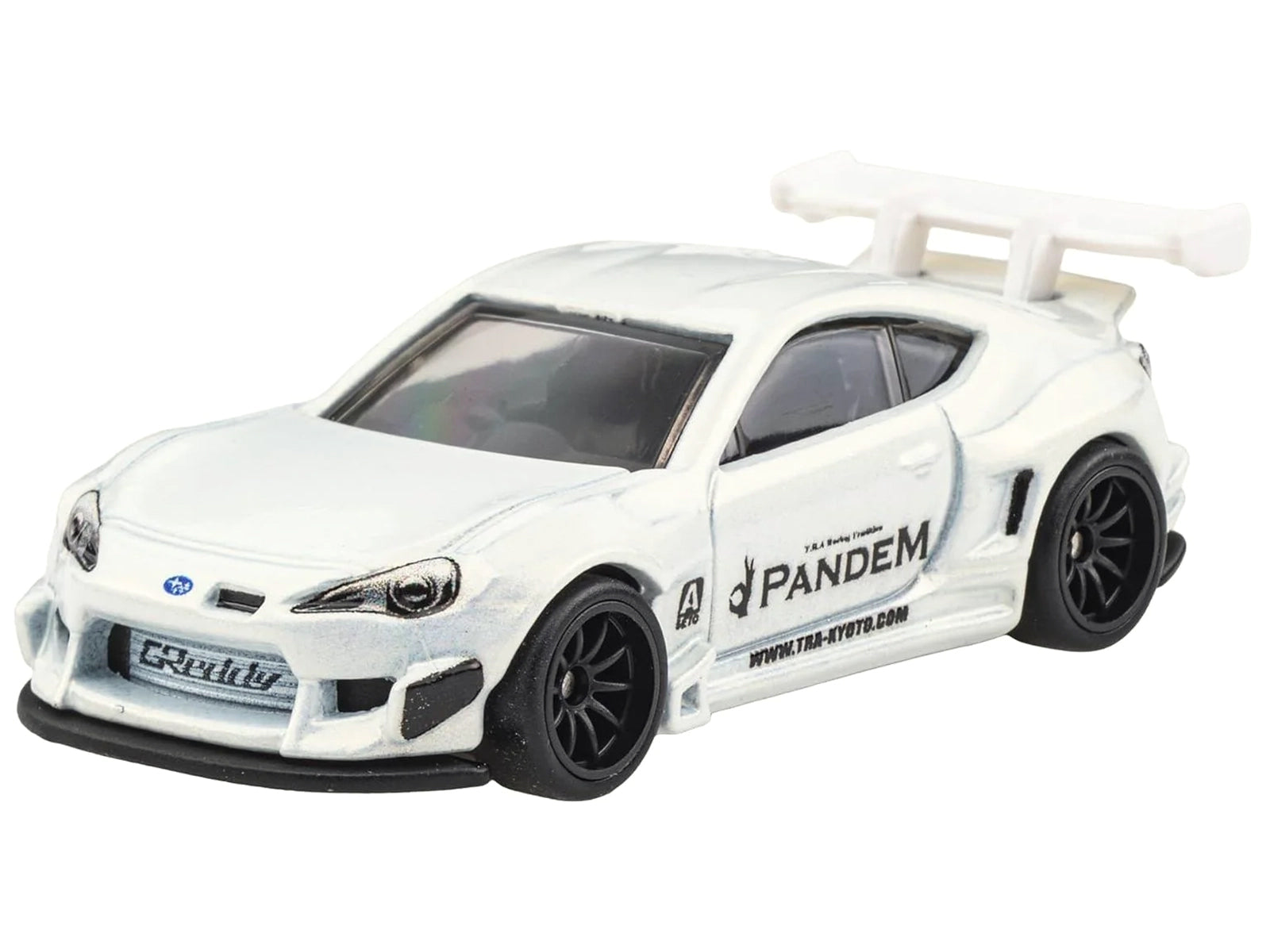 Subaru BRZ Pandem RHD (Right Hand Drive) White Metallic &quot;Circuit Legends&quot; Series Diecast Model Car by Hot Wheels