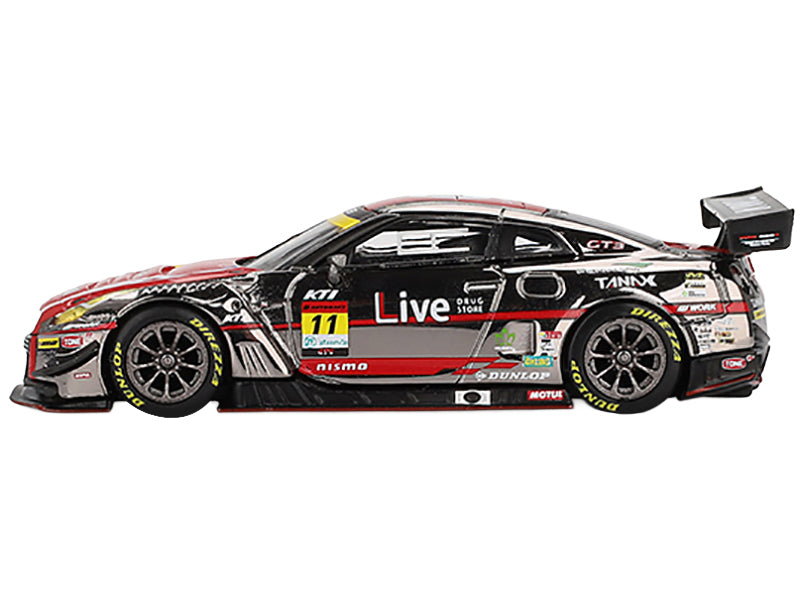Nissan GT-R NISMO GT3 #11 Ryuichiro Tomita - Keishi Ishikawa - Yusuke Shiotsu &quot;GAINER TANAX&quot; &quot;Super GT Series&quot; (2023) Limited Edition 1/64 Diecast Model Car by Mini GT