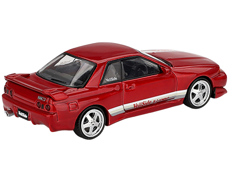 Nissan Skyline GT-R (R32) RHD (Right Hand Drive) &quot;Veilside Combat C-I&quot; Gem Red Metallic Limited Edition 1/64 Diecast Model Car by Mini GT
