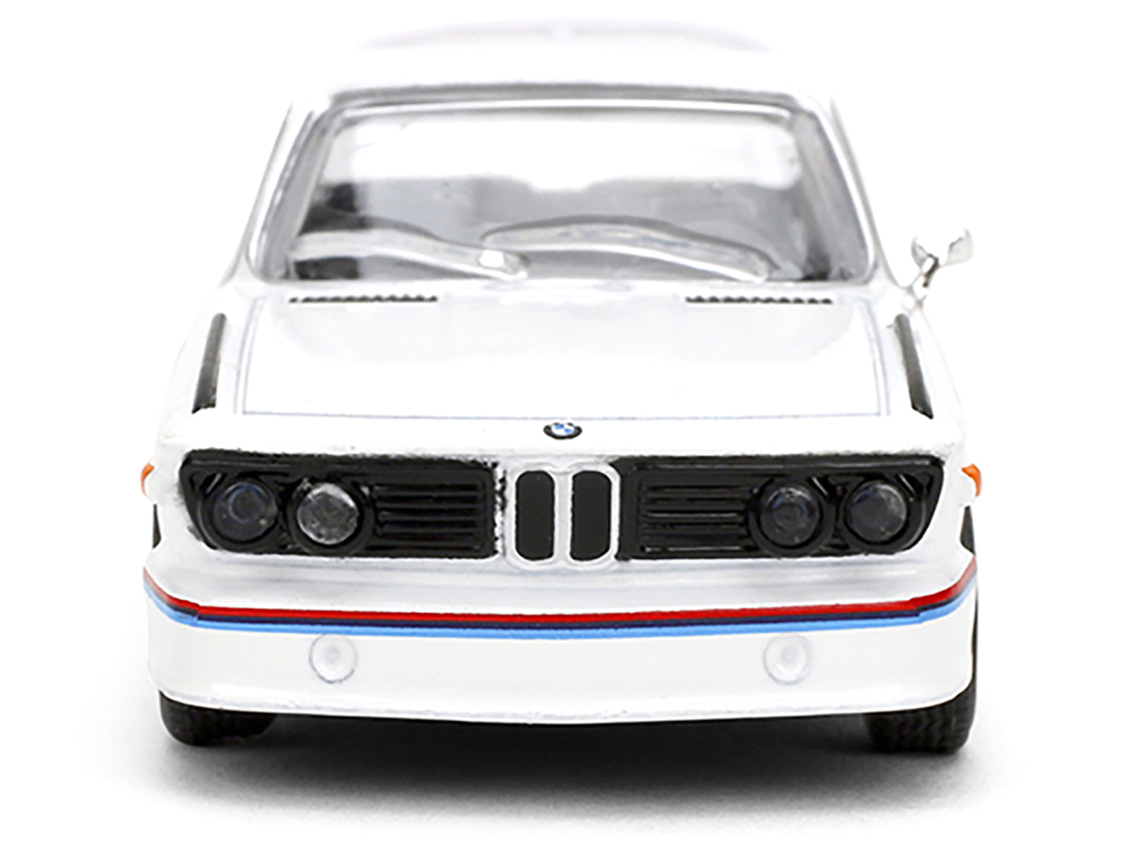 1975 BMW 3.0 CSL White with Red and Blue Stripes &quot;Collection&quot; Series 1/64 Diecast Model Car by Majorette
