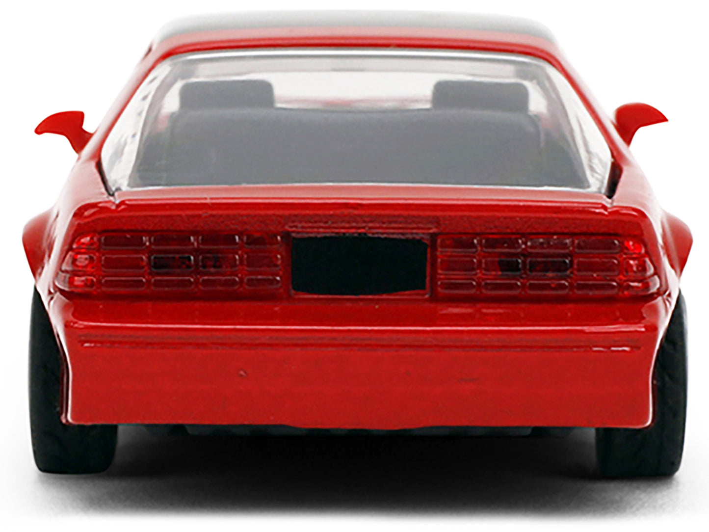 1985 Chevrolet Camaro Red with Black Top and Stripes &quot;Collection&quot; Series 1/64 Diecast Model Car by Majorette